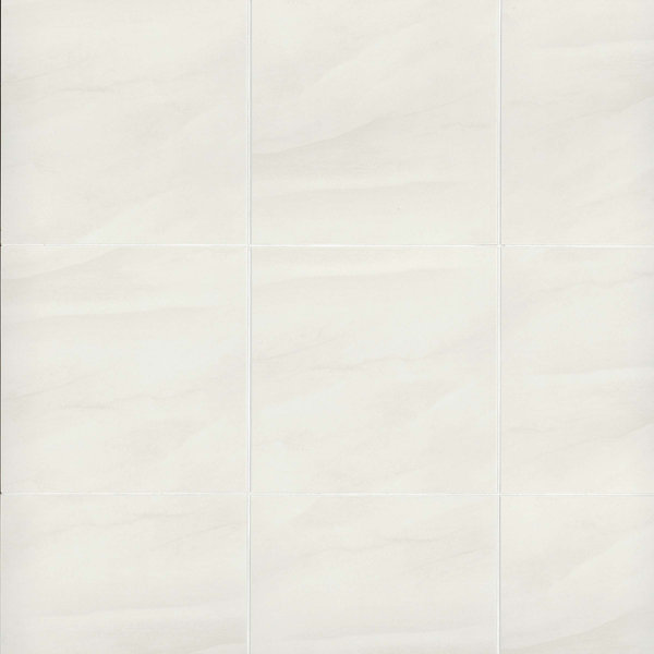 Winslow 18" x 18" Porcelain Field Tile in Matte White