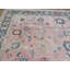 Tapis oriental turc coloré noué à la main 8 pi 1 po x 9 pi 9 po B117214E9C554FF9B857EE0D14152914