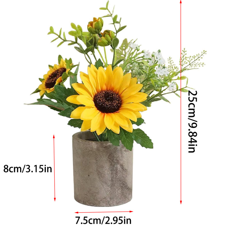Plantes artificielles en pot artificielles pour l'intérieur