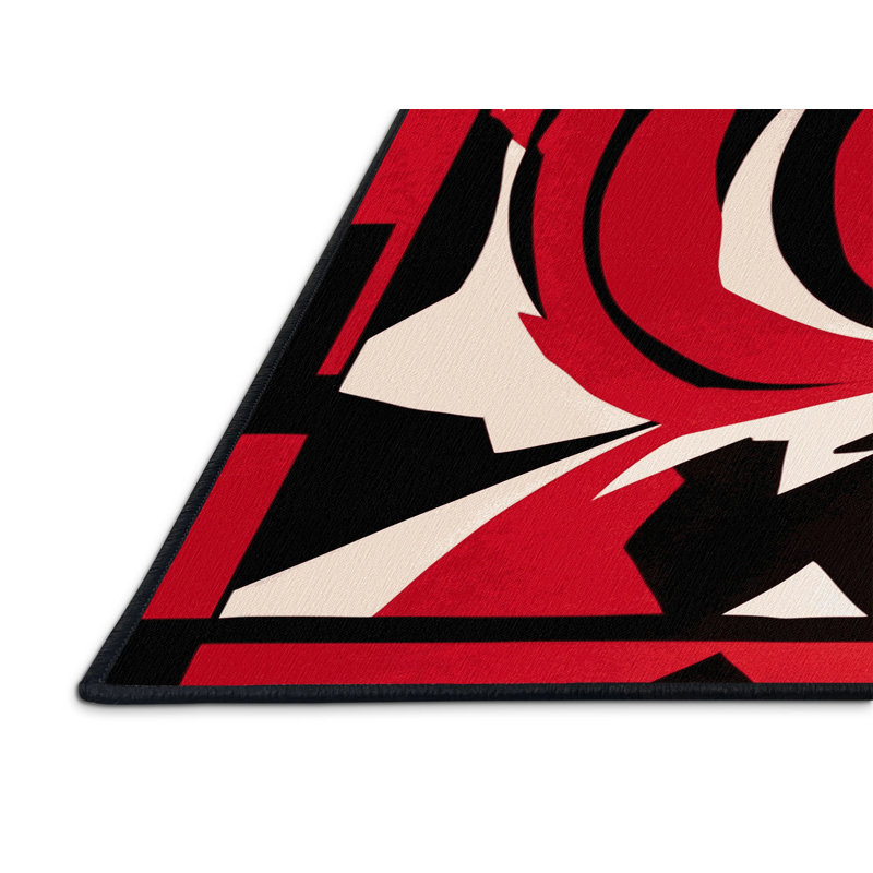 Solar Inferno Rug, Rectangle 8' x 10'