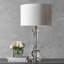 Lampe de table transparente 28 po Fifield