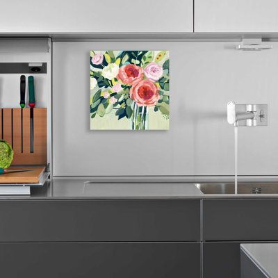 «Let the Light In I» par Victoria Borges, art mural en verre acrylique