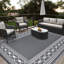 Grand tapis d'extérieur imperméable en polypropylène réversible, facile à nettoyer, résistant aux rayons UV, antidérapant et résistant aux rayons UV-730482975-730482971