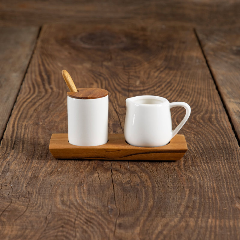 Ensemble crème et sucre Amelia