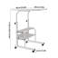 Adjustable Metal Base Computer Desk-1409979070