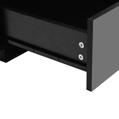 Clete Pedestal Coffee Table with Storage
