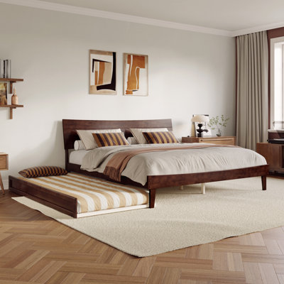 Lit plateforme avec lit gigogne Phoenix