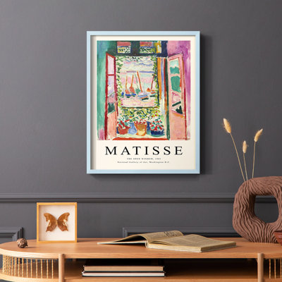 Matisse CXCVII, reproduction encadrée - bois massif