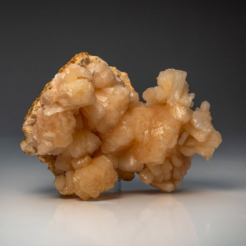 Stilbite sur Matrix du Jalgaon District, Maharashtra, Inde