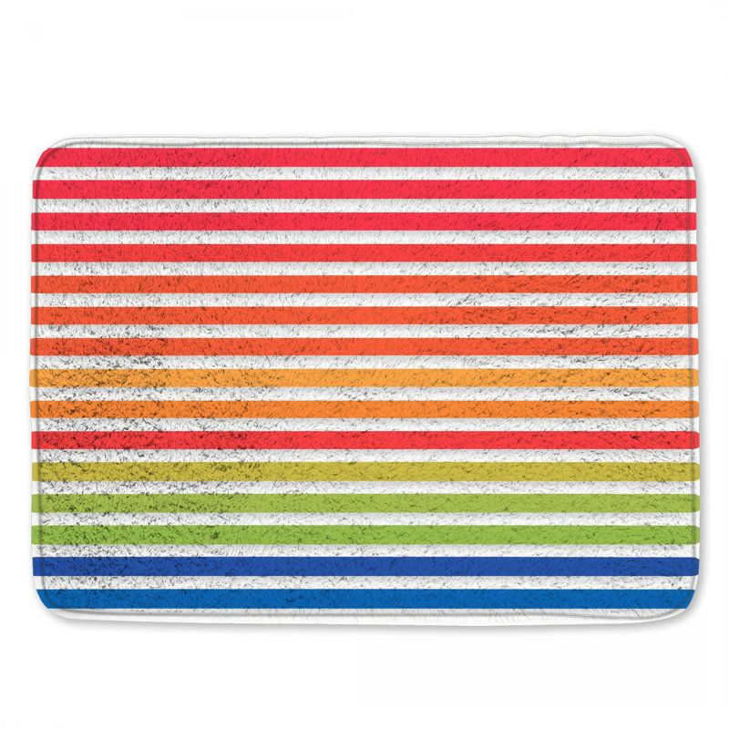 Tapis de bain Rainbow, L 34 po x L 21 po