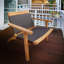 Barcelona Outdoor Teak Lounge Chair