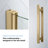 OVE Decors Pasadena 37 3/8 To 39 3/8 In. W X 72 In. H Alcove Frameless Pivot Shower Door In , 2025-110692786