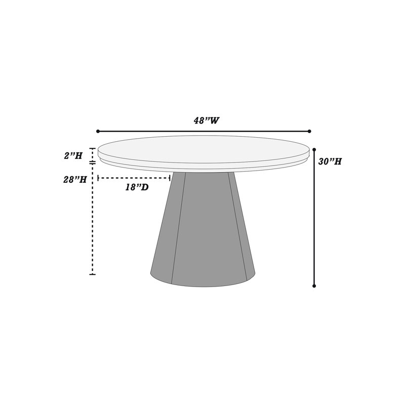Table de salle à manger 1pc