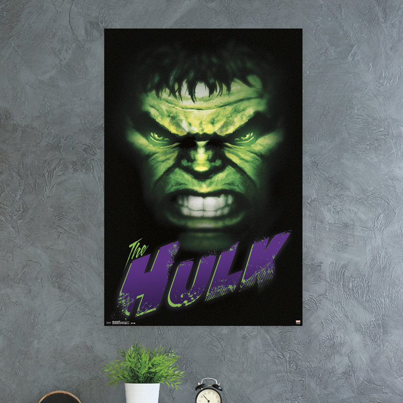 Impression sur papier hulk