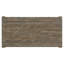 Table basse à structure métallique pour salon - Bois massif et placage de chêne, fini graphite vieilli élégant, étagère de rangement, 127 cm (l) x 66 cm (p) x 46 cm (h) - Mobilité élégante