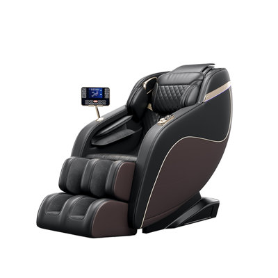 Zero Gravity Massage Chair With SL-Track, Shiatsu, Heated Back & Calves, Foot Rollers, Built-In Speakers & Smart LCD Control – Elevate Your Home Or Office Comfort!