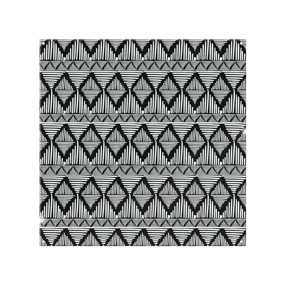Geometric Line Pattern Splash Back