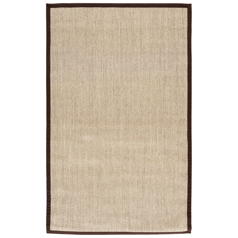Jute / sisal en fibre naturelle Tapis d'intérieur en coton de couleur unie, 2'-6" x 6'-0" Runner