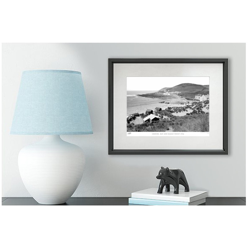 Croyde, Bay And Baggy Point 1936 - Single Picture Frame Print, 45cm H x 60cm W x 2.3cm D
