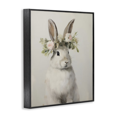 Couronne de lapin, estampe numérique par Arlington Prints