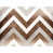 Brown/Silver Chevron