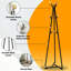 Giusi Freestanding 9 - Hook Coat Rack
