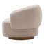 Fauteuil d'appoint Gimlet en chenille martelée-141859154