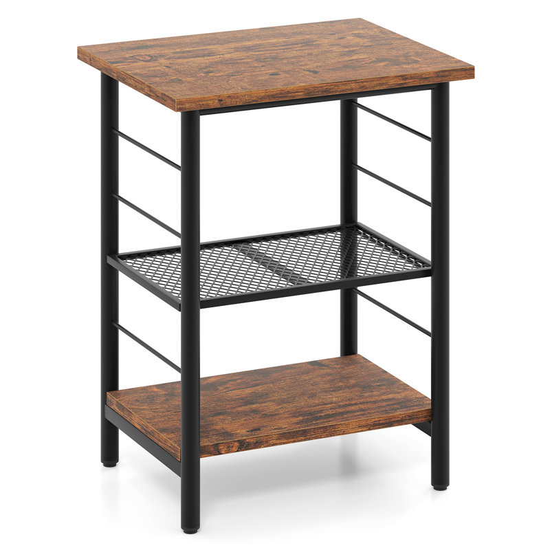 Rollinsford 15'' W Metal Nightstand, Individual