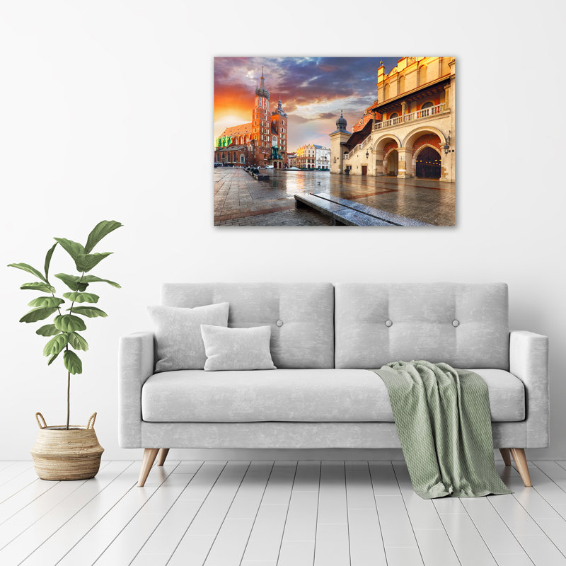 Cracow, Poland - Wrapped Canvas Print