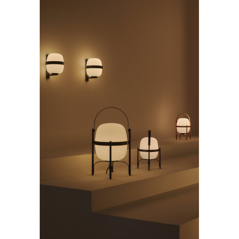 Cesta Exterior Table, Matte Black