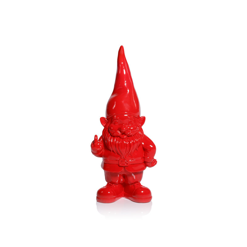 Figurines de table Whimsical Fun Gesture Gnome, H 9 po x l 3,75 po x P 2,5 po