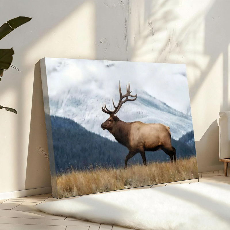 Art mural en bois massif Mountain Mountain