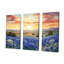 Blue Bonnets Sunset II - ensemble de décorations murales Blue Bonnets-107739827-107739829