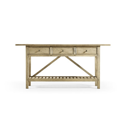 Inclination 72'' Solid Wood Console Table