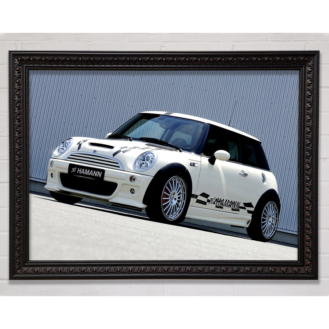 Silver Mini Side Profile - Einzelner Bilderrahmen Kunstdrucke