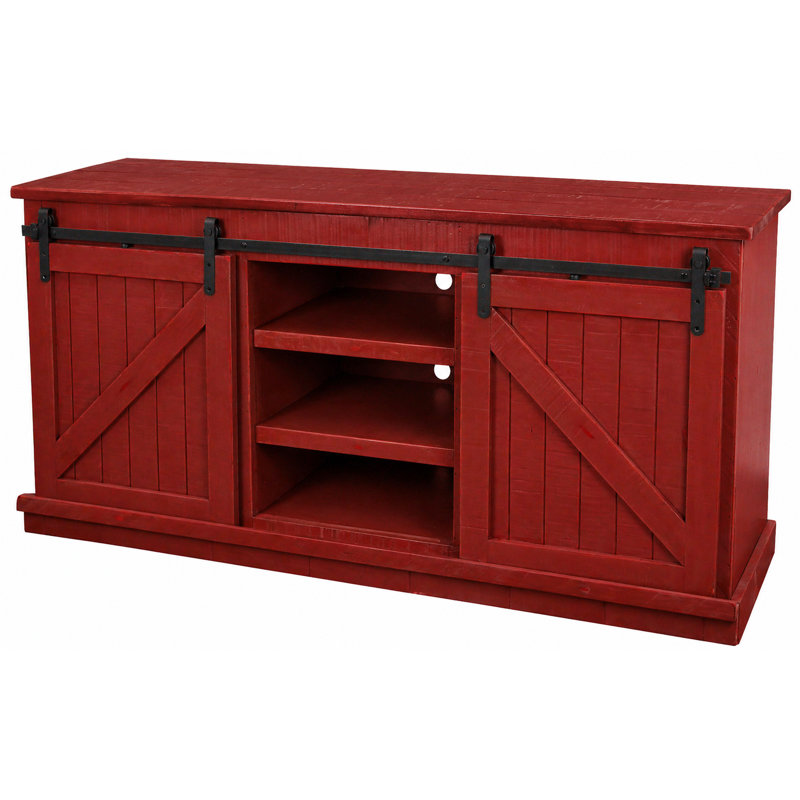 Media Console, Burnt Red