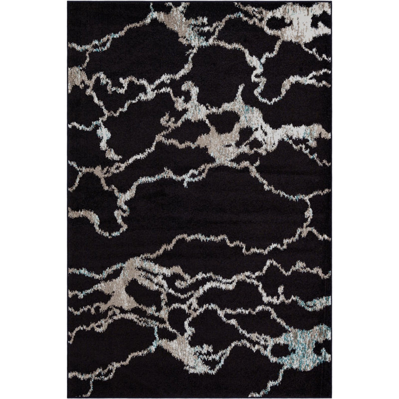 Tapis Hannah Raphaelle, Rectangulaire 6 pi 1 po x 9 pi