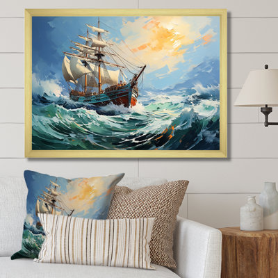 The Pirate Boat Odyssey's Voyage IV - Classics, art mural