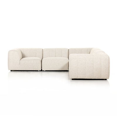 Canapé modulaire d'extérieur 5 pièces Neddie
