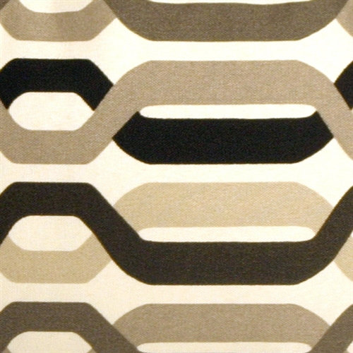 Housse et insert de coussin d'extérieur rectangulaire Twist, Caviar