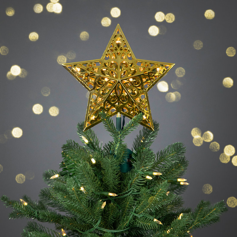 9'' Plants & Flowers Lighted Tree Topper