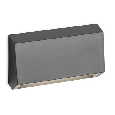 Graphite 6cm H Integrated LED Outdoor Sconce