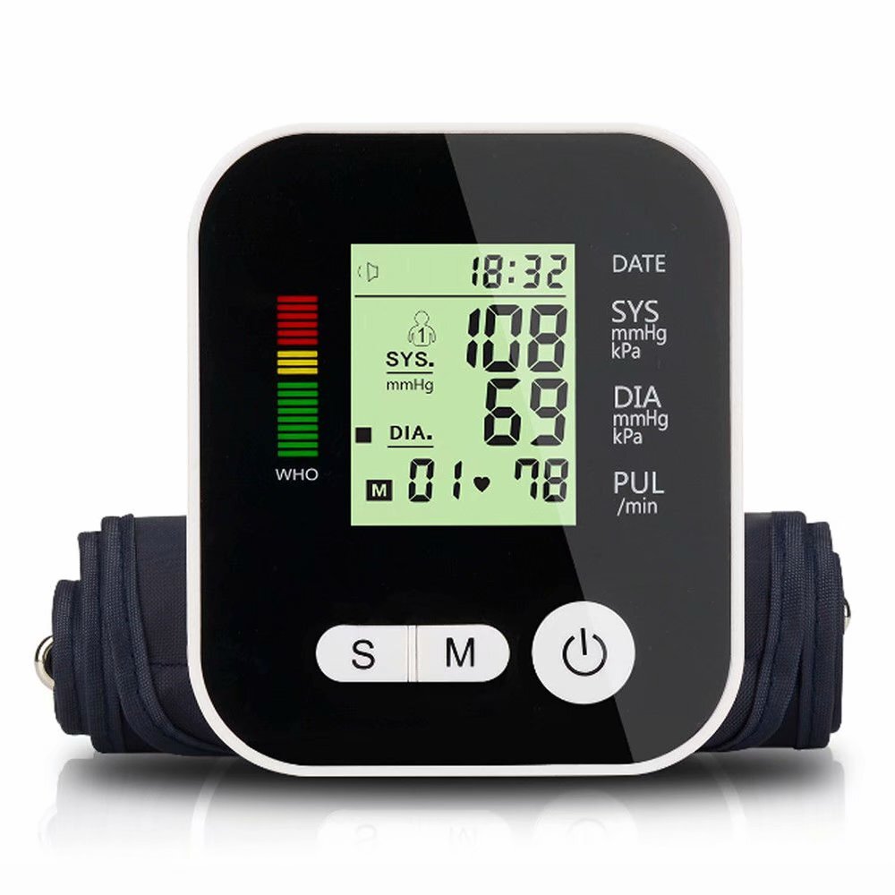 Bluestone Adult Blood Pressure Cuff Electronic Digital Upper Arm