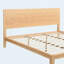 Lit plateforme en bois de bambou de taille moyenne Mid-Century de 12 pouces avec support en lattes de bois-1764435652-1764435705