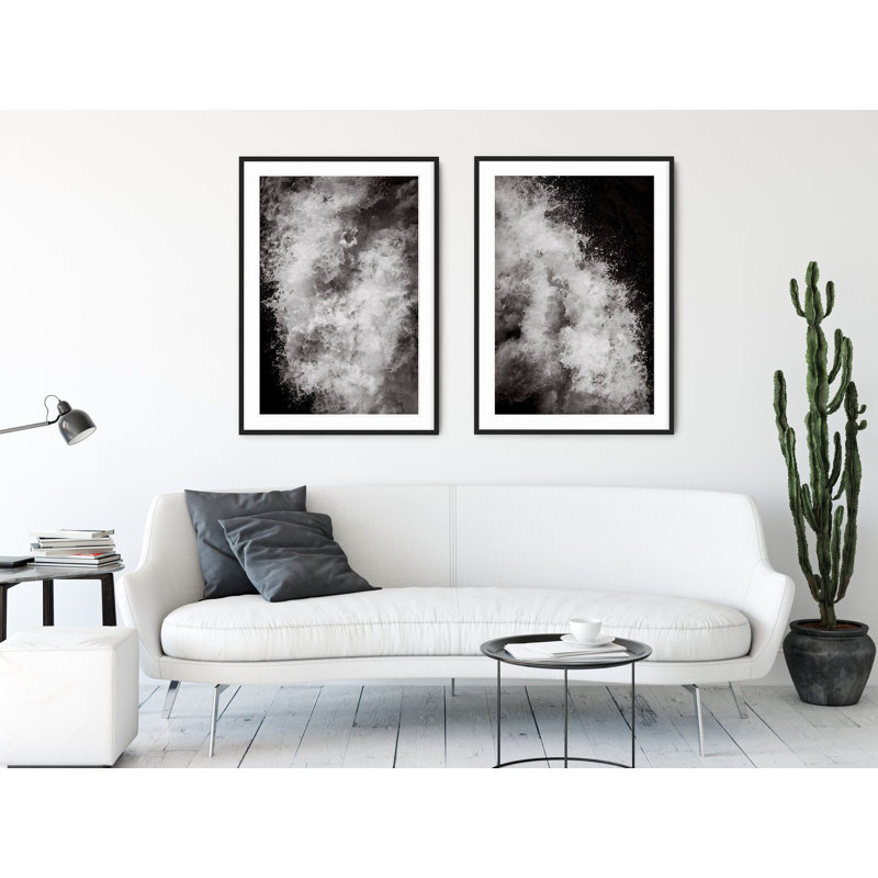 Sea Spray, Portside - Picture Frame Photograph on Paper, 40" H x 28.5" W, Black Framed