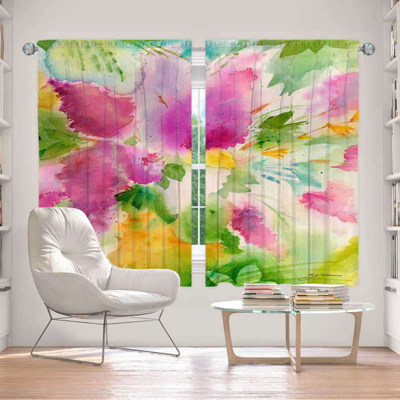 Farrill Room Darkening Curtain Pair, 40" W x 52" L