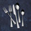 Novaro 45-Piece 18/10 Stainless Steel Flatware Set, Service For 8