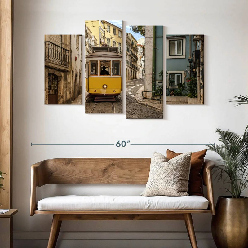 Tour en métro Mehar Lisbon, H 32 po x l 52 po