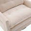 Fauteuil demi-tonneau pivotant de style Mid-Century moderne-1002184372