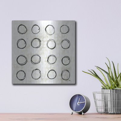 «Eclipse 3 Neutral» par Melissa Averinos, art mural en métal